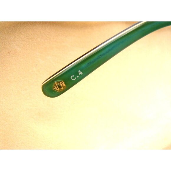 William Morris England Design Eyeglass Aqua Frames Womens WM9068 53-14-138 Case - Picture 6 of 12